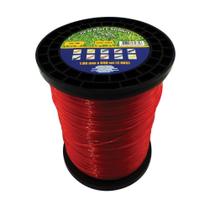 Fio Nylon 1,80Mm Redondo - Rolo 2Kg - Cor Vermelho