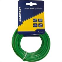 Fio Nylon 1,8Mm/10Mt Quad Brasfort 9002 Fio Nylon 1,8Mm/10Mt Quad Brasfort 9002