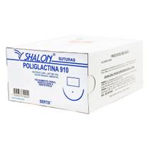 Fio Nylon 2-0 Com Agulha Triangular de 2,0cm e 3/8 c/24 Shalon Fio Nylon 2-0 Com Agulha Triangular de 2,0cm e 3/8 c/24 Shalon