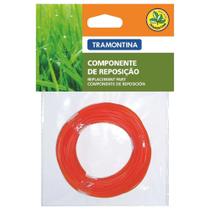 Fio Nylon 2,4mm 12 Metros P/ Aparador De Grama - Tramontina