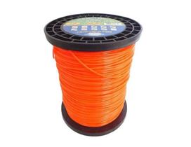 Fio Nylon Quadrado 3,00Mm, Bobina 2,25Kg, Aprox 279M