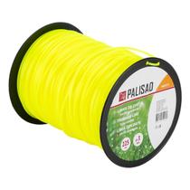 Fio Nylon Quadrado Roçadeira 3mm 225m Palisad Poliamida PA6 Fio Nylon Quadrado Roçadeira 3mm 225m Palisad Poliamida PA6