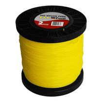 Fio Nylon Roçadeira 2kg 3.0mm Amarelo Quadrado Bobina Fuzil Fio Nylon Roçadeira 2kg 3.0mm Amarelo Quadrado Bobina Fuzil