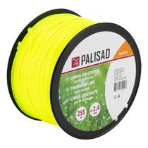 Fio Nylon Roçadeira Redondo 2.4mm 255m 1PC Palisad Fio Nylon Roçadeira Redondo 2.4mm 255m 1PC Palisad