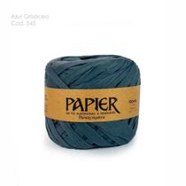 Fio Papier Fisher para Crochê - Fio de Ráfia Ecologico 100 Mts - Fischer Co