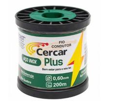 Fio para cerca elétrica Aço Inox Plus 0,60mm 200mts