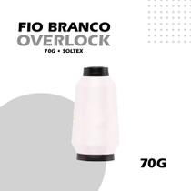 Fio Para Overlock de Costura 70G Soltex Preto/Branco - Papelaria Store