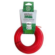 Fio para roçadeira cortador de grama 2mm Ekilon Grass 28 metros Fio para roçadeira cortador de grama 2mm Ekilon Grass 28 metros