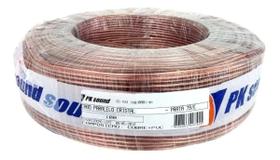 Fio Paralelo Cristal 2x2,50mm Permak Rolo Com 100 Metros