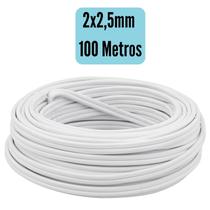 Fio Paralelo Elétrico Cobre 2x1,5mm e 2x2,5mm - Rolos Com 10, 20, 30, 40, 50 e 100 Metros