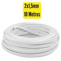 Fio Paralelo Elétrico Cobre 2x1,5mm e 2x2,5mm - Rolos Com 10, 20, 30, 40, 50 e 100 Metros