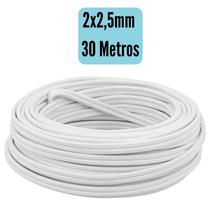 Fio Paralelo Elétrico Cobre 2x1,5mm e 2x2,5mm - Rolos Com 10, 20, 30, 40, 50 e 100 Metros