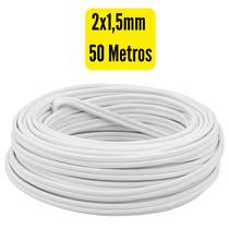 Fio Paralelo Elétrico Cobre 2x1,5mm e 2x2,5mm - Rolos Com 10, 20, 30, 40, 50 e 100 Metros
