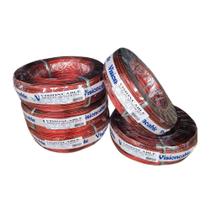 Fio Paralelo Pompéia Preto Tarja Branca 2X14 1,50 Mm 100