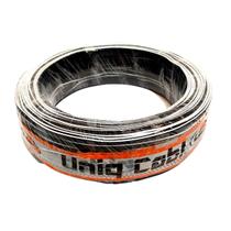 Fio Paralelo Seção 2x0,50mm 2x20 Para Alto Falante Rolo Com 100 Metros Cabo Emborrachado Som Automotivo