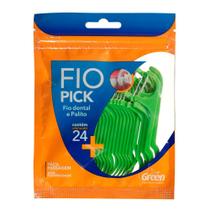 Fio Pick - Fio Dental e Palito - Pack 24 Unidades - Green