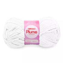 Fio Plume Círculo 100g 120m Cor:8001-Branco