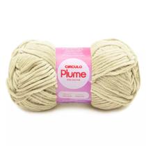 Fio Plume Círculo 100g 120m Cor:8176-Offwhite Fio Plume Círculo 100g 120m Cor:8176-Offwhite