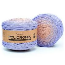 FIO POLICROMIA 400 MTS COR 912-HORTÊNCIA - Fio de Alta Qualidade para Artesanato