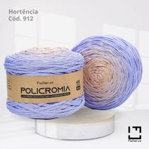 Fio Policromia Fischer 5mm com 400mts Hortência 912