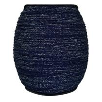 Fio Poliéster 4mm c/ Lurex Prata - Hass Têxtil