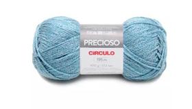 FIO PRECIOSO CÍRCULO COR 2930 NETUNO 100 GR - Fio de Tricô e Crochê FIO PRECIOSO CÍRCULO COR 2930 NETUNO 100 GR - Fio de Tricô e Crochê