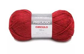 Fio Precioso Círculo Cor 3352 Paixão Inspiradora 100 Gramas - Ideal para Tricô e Crochê