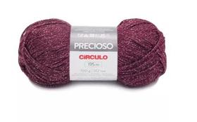 FIO PRECIOSO CÍRCULO COR 6208 DRAMA 100 GR - Fio de Tricô e Crochê