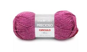 FIO PRECIOSO CÍRCULO COR 6345 AMOREIRA 100 GR - Fio de Tricô e Crochê
