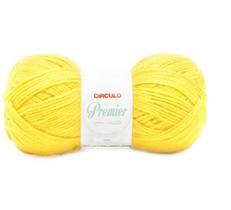 Fio Premier 100g Cor 1245 Canário - Círculo Fio Premier 100g Cor 1245 Canário - Círculo