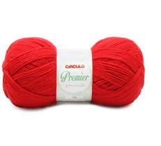 Fio premier 100gr cor 3402 vermelho círculo Fio premier 100gr cor 3402 vermelho círculo