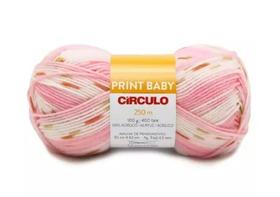 Fio Print Baby 250 Metros Circulo Cor 9720 Amor