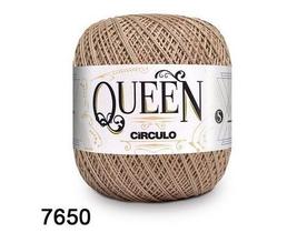 Fio Queen 5/2 Círculo 100g 424m Cor 7650 Amêndoas