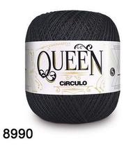 Fio Queen 5/2 Círculo 100g 424m Cor 8990 Preto