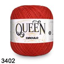Fio Queen 8/2 100g 678m Cor 3402 Vermelho Círculo