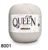 Fio Queen 8/2 Círculo 100g 678m Cor 8001 Branco Fio Queen 8/2 Círculo 100g 678m Cor 8001 Branco