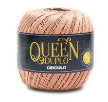 FIO QUEEN DUPLO 8/4 COR 4424 PEACH FUZZ 100 GR CÍRCULO - Algodão Egípcio FIO QUEEN DUPLO 8/4 COR 4424 PEACH FUZZ 100 GR CÍRCULO - Algodão Egípcio