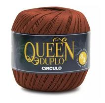 FIO QUEEN DUPLO 8/4 COR 7529 TERRACOTA 100 GR CÍRCULO - Algodão Egípcio FIO QUEEN DUPLO 8/4 COR 7529 TERRACOTA 100 GR CÍRCULO - Algodão Egípcio