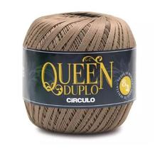 FIO QUEEN DUPLO 8/4 COR 7625 CASTANHA 100 GR CÍRCULO - Algodão Egípcio FIO QUEEN DUPLO 8/4 COR 7625 CASTANHA 100 GR CÍRCULO - Algodão Egípcio
