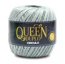 FIO QUEEN DUPLO 8/4 COR 8013 GLACIAL 100 GR CÍRCULO - Algodão Egípcio FIO QUEEN DUPLO 8/4 COR 8013 GLACIAL 100 GR CÍRCULO - Algodão Egípcio
