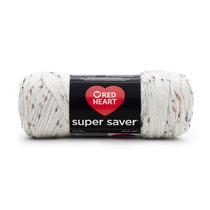 Fio RED HEART Super Saver Aran Fleck 260 jardas de acrílico