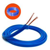 Fio Rolo de Cabo Força Paralelo 100 Metros Azul Uniq Cable