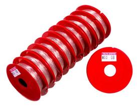 Fio Silicone p/pulseira 0,08mm ROLO C/10metros KIT C/10 RL