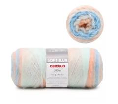 Fio Soft Blur 100g - Cor 9946 Arco Íris - Circulo