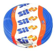 Fio Sólido 1,5Mm2 750V Azul Rolo Com 100M Sil