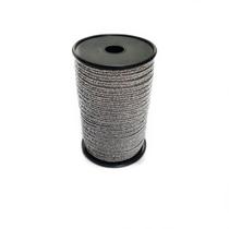 Fio Soutache Para Decorar Trança Box Braid Nagô Cor Prateado