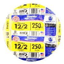 Fio Southwire 28828255 250' 12-2 NM-B 12 AWG Amarelo Fio Southwire 28828255 250' 12-2 NM-B 12 AWG Amarelo