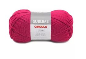 Fio sublime círculo cor 3951 viva magenta 100 gr - 170 metros