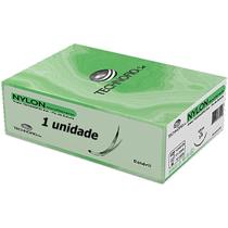 Fio Sutura Technofio Sut Mononylon 4-0 Ag 3,0cm 3/8 - unidade