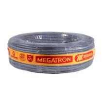 Fio Telefone 1 Pares Bitola 50 Cci Megatron Cinza 200M 2005